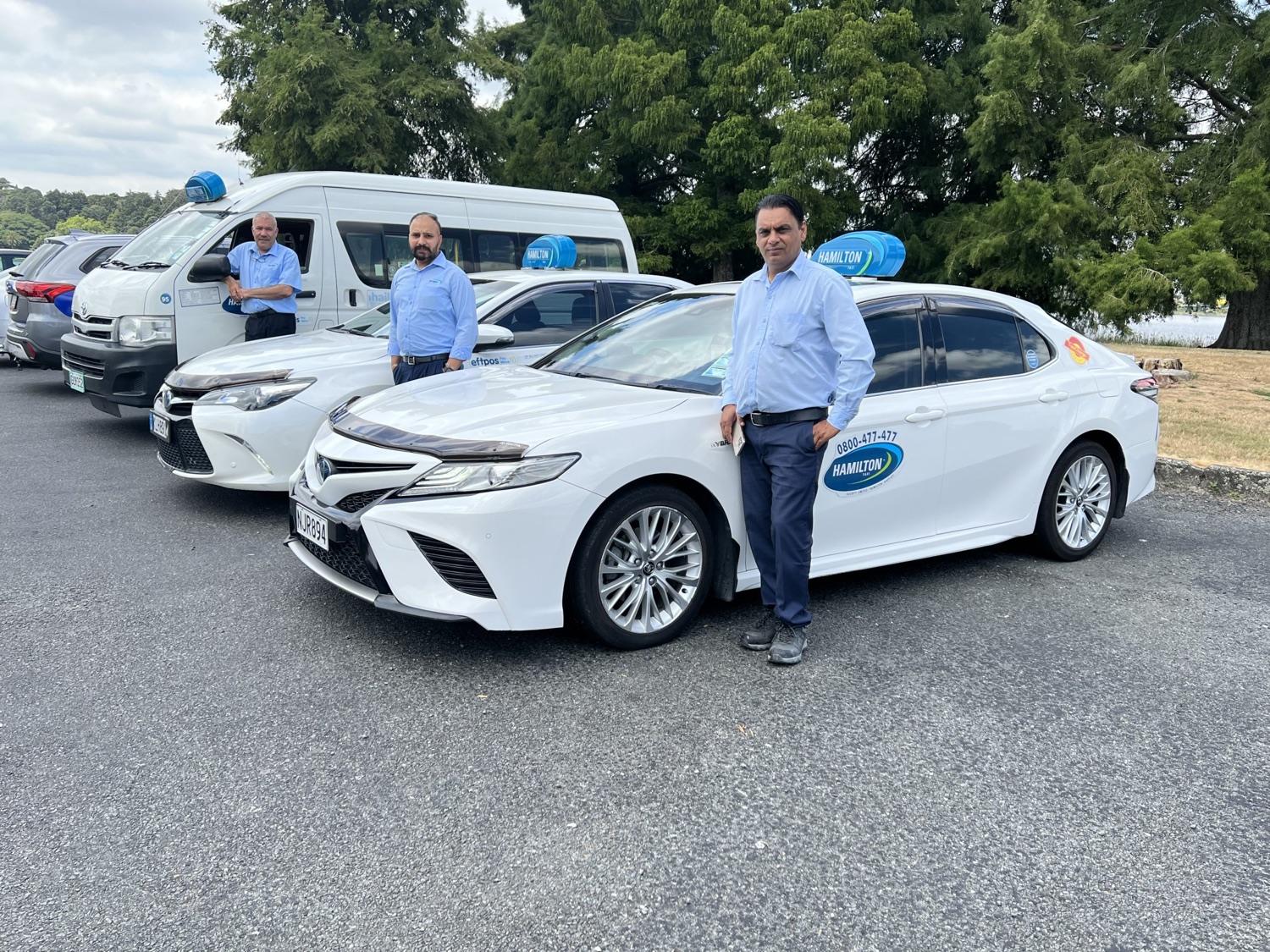 Hamilton Taxis cars, van and drivers in Hamilton New Zealand